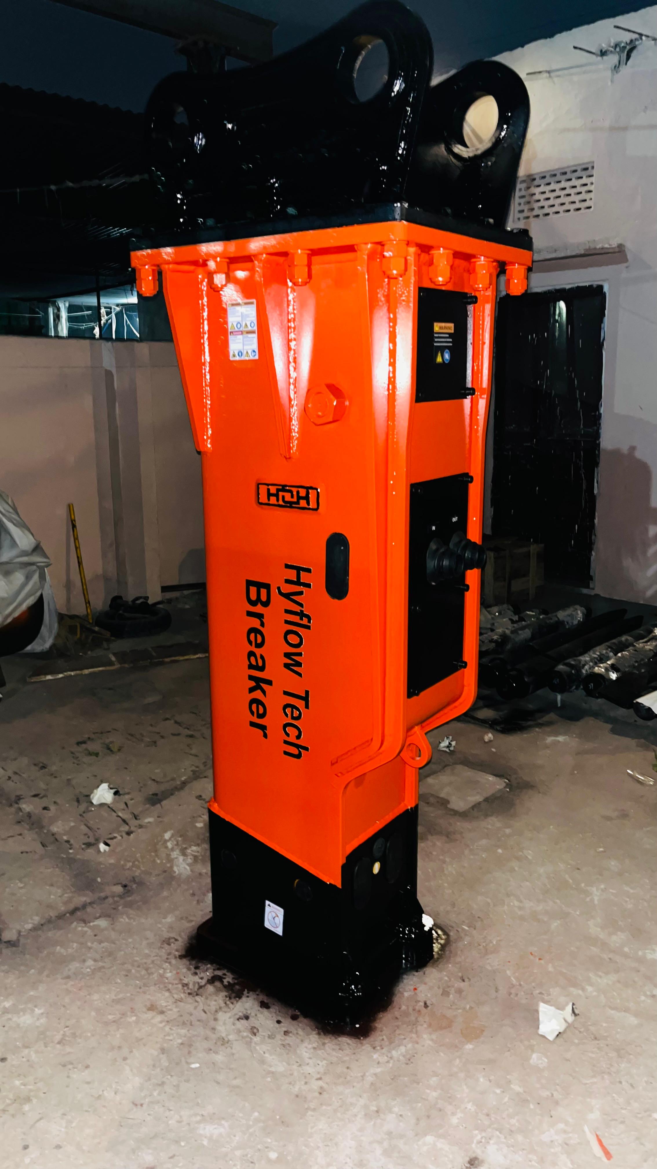 Heavy equipment at construction site
